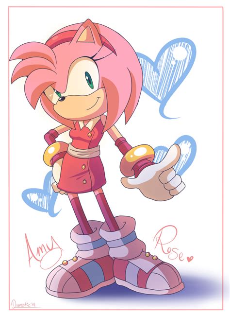Amy In Sonic Boom By Domestic Hedgehog On Deviantart