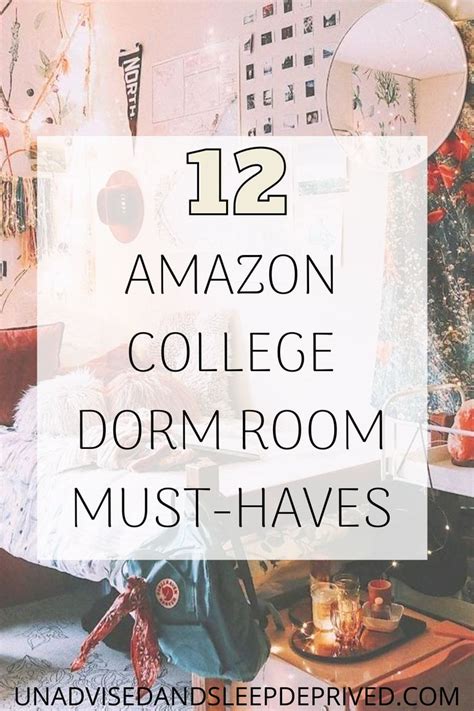 12 Amazon Dorm Room Must Haves College Life College Dorm Room