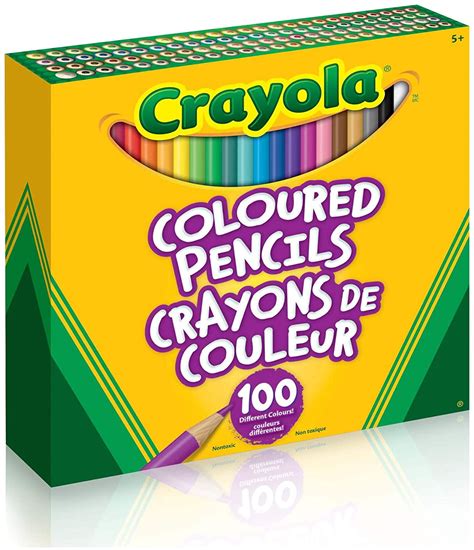 crayola   coloured pencils  count pencil crayons vibrant