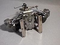 os ft  twin cylinder  stroke engine  custom muffler rc groups