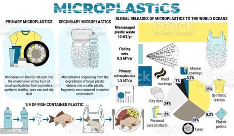 infografis mikroplastik manikmanik mikro primer dan sekunder dalam air
