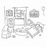 Moon Goodnight Coloring Pages Printable Toddler sketch template