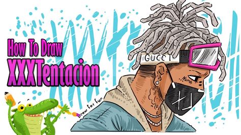 How To Draw Xxxtentacion X S Goggles Step By Step Youtube