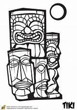 Tiki Totem Hawaiian Lanta Koh Totems Coloriages Nita Hugolescargot Etrange Apprendre Lettrage Dessiner Citations Indiens Autochtone Pancarte Modèles Adultes Bouteille sketch template