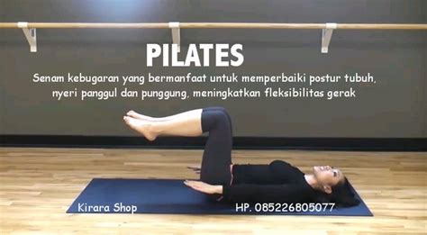pilates senam kebugaran untuk memperbaiki postur tubuh