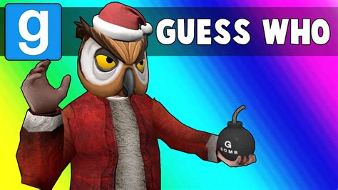 gmod guess who funny moments sit on santa s lap garry s mod youtube