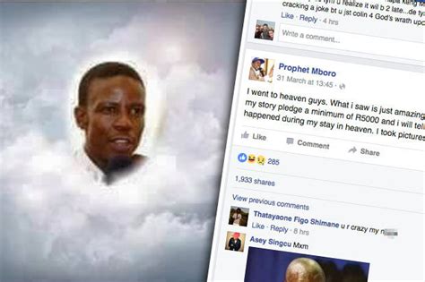 South African Preacher Goes Viral In Photoshopped Selfies From Heaven