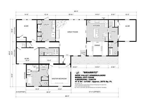 dvt   briarritz modular home floor plans floor plans modular home plans