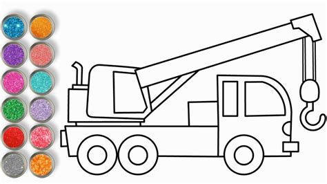 draw  tow truck drawing  coloring pages  kids youtube