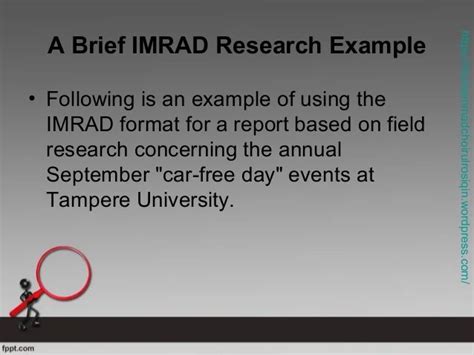 format  imrad thesis research