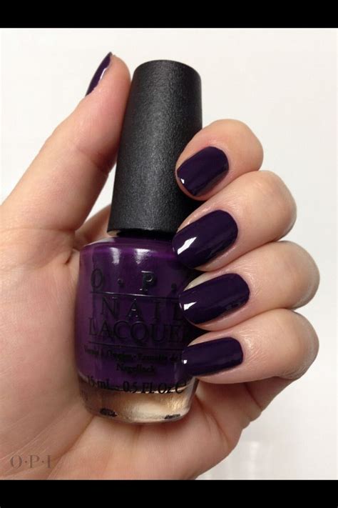 dark purple opi nail polish dark purple nail polish purple manicure purple nail art purple