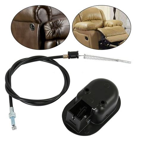universal plastic sofa chair recliner release pull handle replacement parts  cable fits