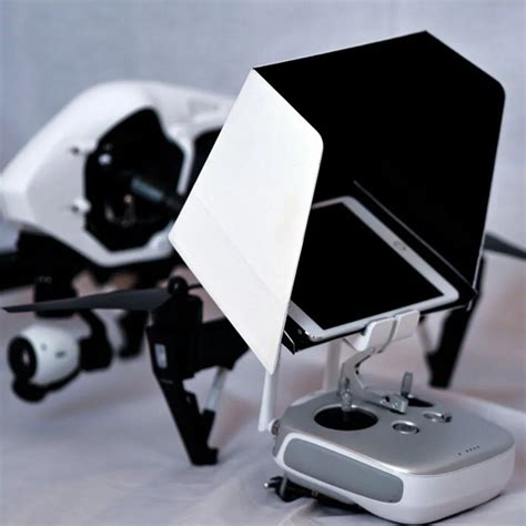 tablet fpv monitor sunshade sun hood  dji phantom   inspire  transmitter remote