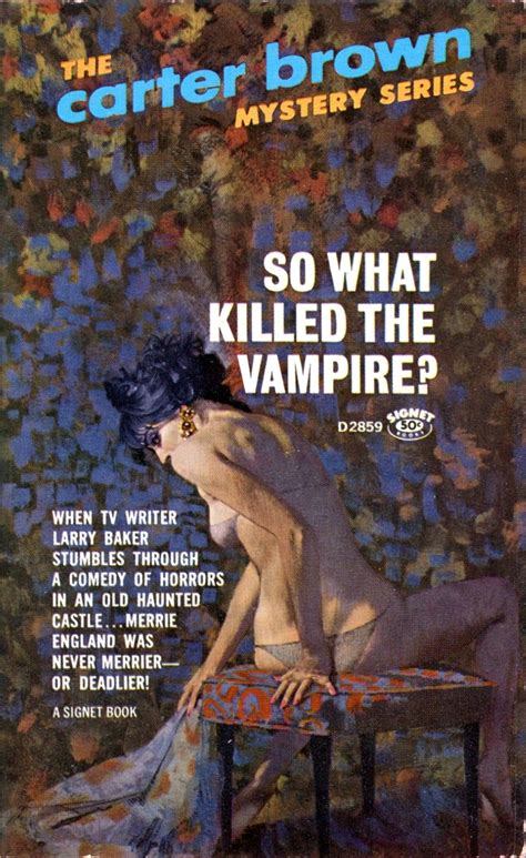 so what killed the vampire pulp covers