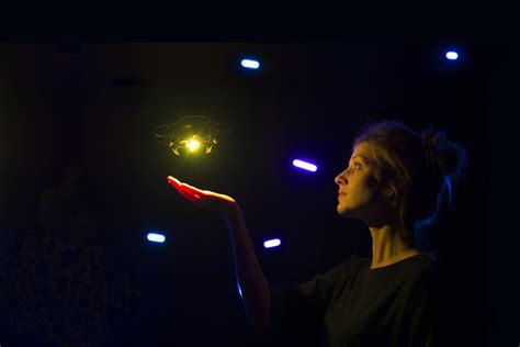 drone powered led light shows  entertainment levels   heights