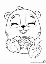 Hatchimals Coloring Pages Hatchimal Printable Pandor Giggling Print Color Template Bettercoloring sketch template
