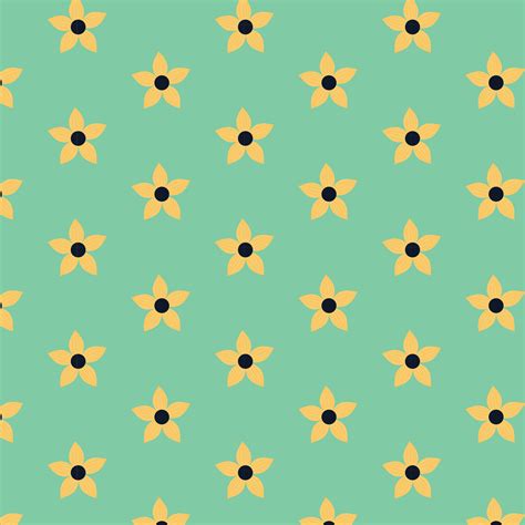 simple flower pattern vector art icons  graphics