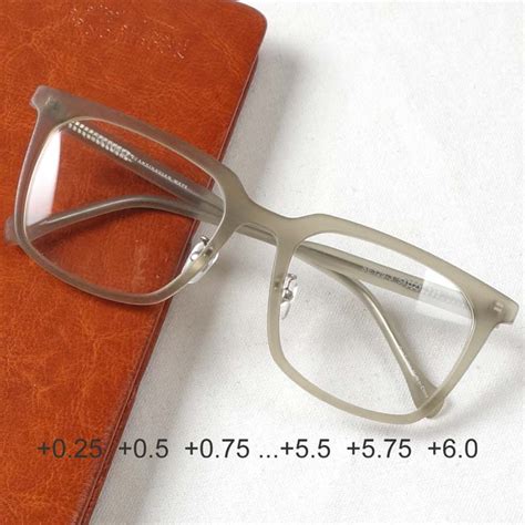 oversized reading glasses for women and men top quality acetate frame