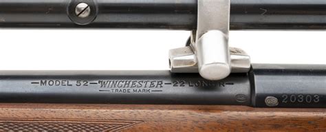 Special Order Winchester Model 52 Target Rifle 22 Lr W11844