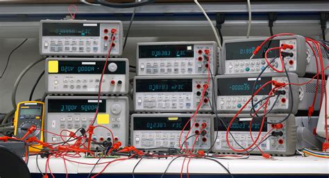 electronics test bench setup  test equipment exotic systems
