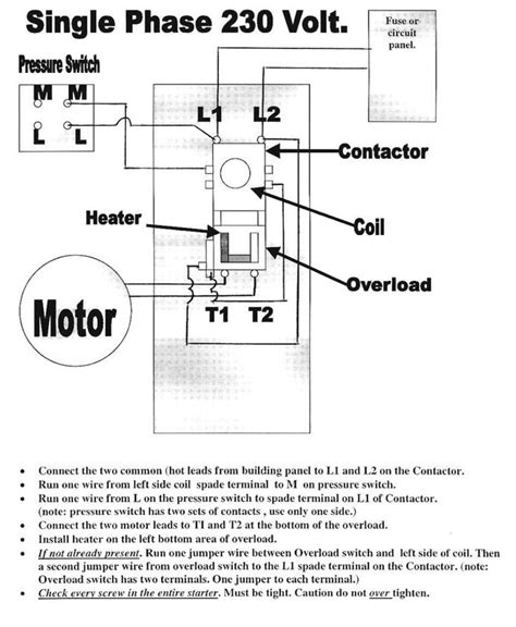 sanborn airpressor motors wiring diagram