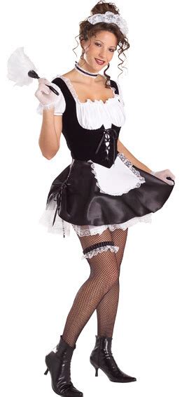 sexy satin french maid costume sexy women s costumes