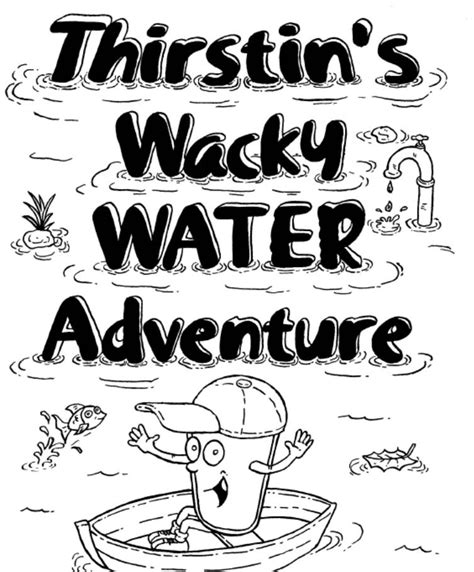 water conservation coloring book pinned  atpediastaff