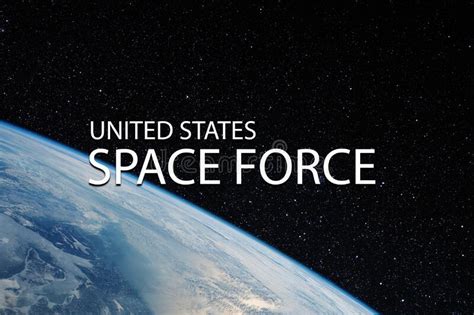 united states space force  earth  space   star field stock image image  orbit