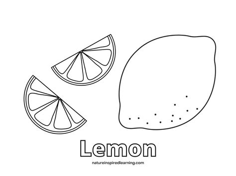raskraska limon dlya detey luchshaya foto podborka