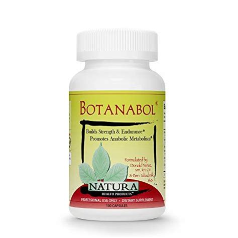 natura health products botanabol herbal formula builds lean muscle