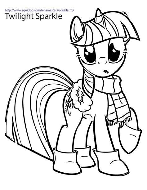 pony christmas coloring pages    print