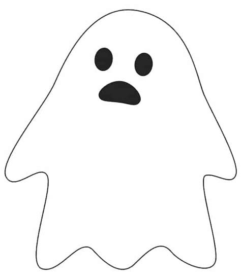 printable ghost templates