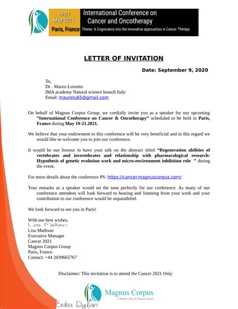invitation letter  event  onvacationswallcom