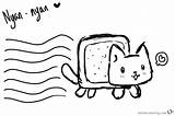 Nyan sketch template