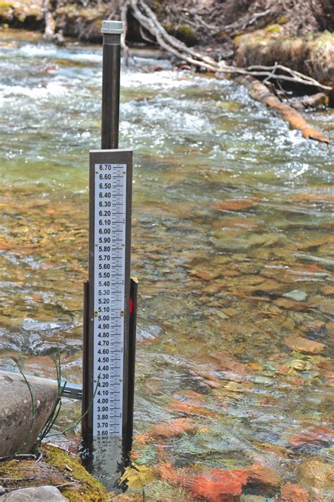 stream gauge  castle creek installed aspen journalism