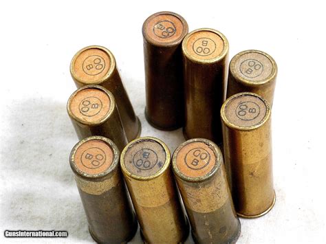 World War Two All Brass 12 Gauge 00 Buck Shot Shells