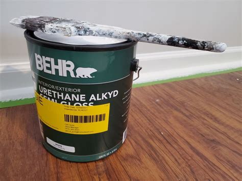 review  behr alkyd semi gloss enamel urethane  paint