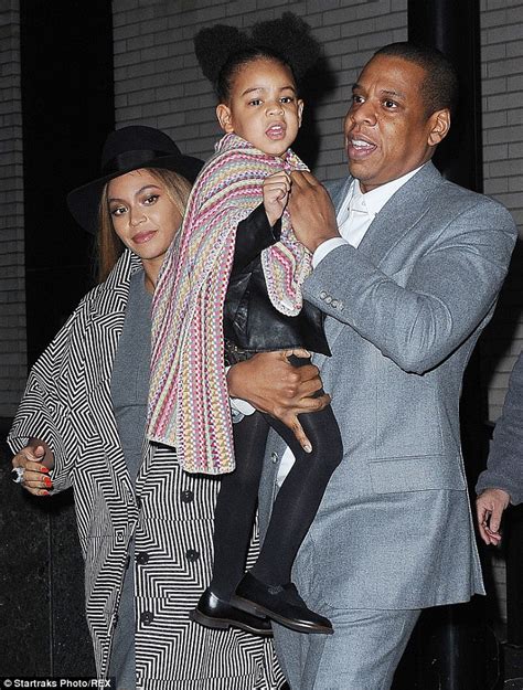 beyonce and blue ivy carter show off matching black converse shoes daily mail online