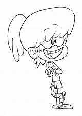 Loud House Coloring Pages Lynn Print sketch template