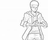 Sasagawa Ryohei Skill Coloring Pages Another sketch template