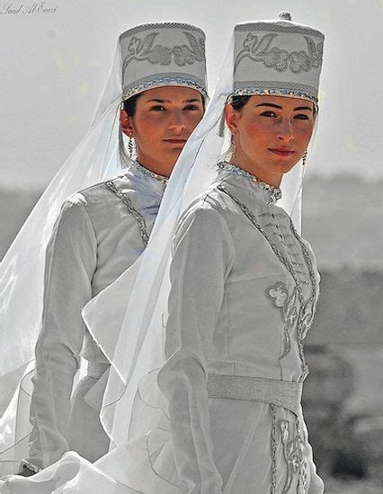 circassian people women dyghe dress north caucasus