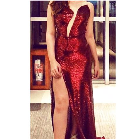 Catriona Gray Inspired Red Long Gown Evening Gown Shopee Philippines