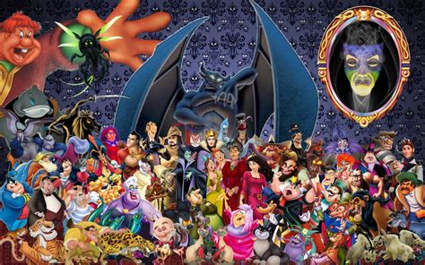 Download Disney Villains Wallpaper By Disneyfreak19