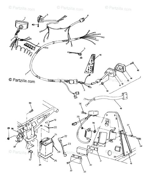 polaris trail boss  parts diagram diagramwirings