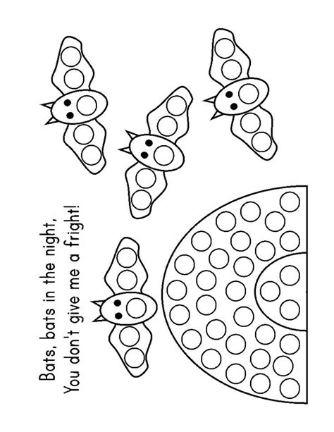 printable dauber coloring pages