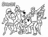 Scooby Doo Ausmalbilder Pup Getcolorings Mystery sketch template