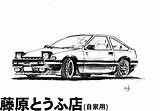 Ae86 Trueno Sprinter Sankyu Hachiroku sketch template