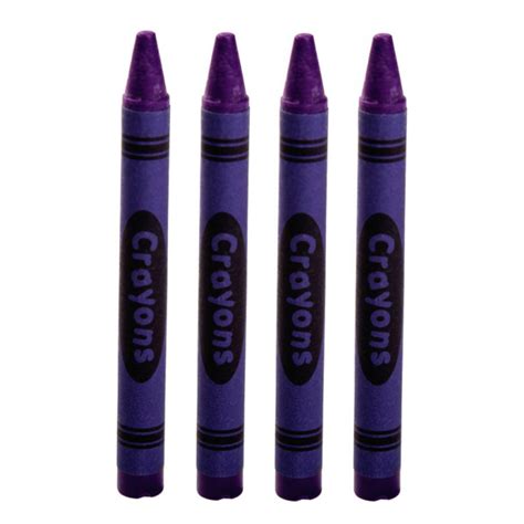 premium kids purple crayons loose bulk pack mcraybpr