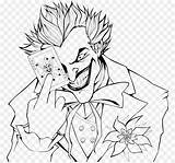 Joker Quinn Arkham Clown Pngegg Robin sketch template