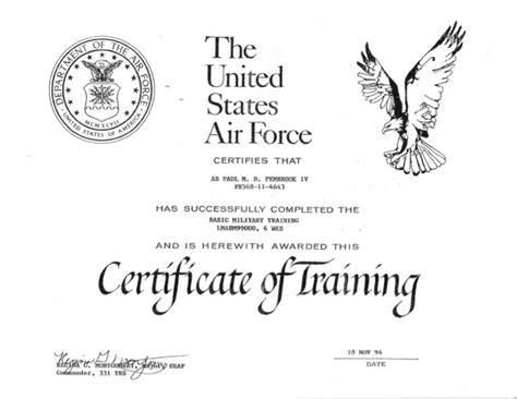 air force basic training